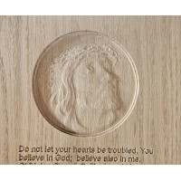 High Quality Jesus CNC Carving